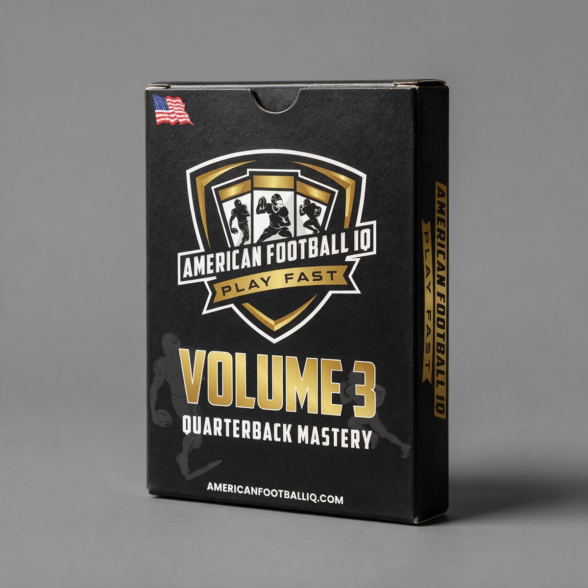Volume 3: Quarterback Mastery deck, three-quarter view