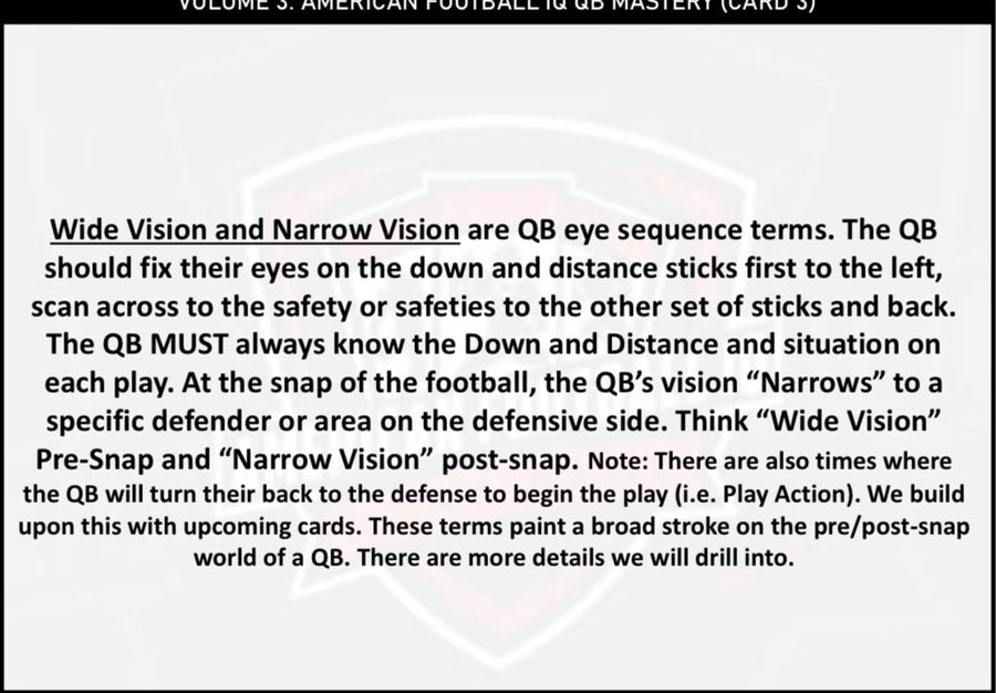 Volume 3 card back: the diagram and the answer