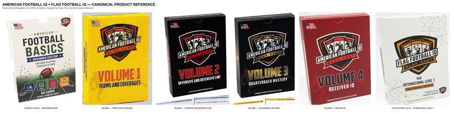 Volumes 1 to 4 side by side